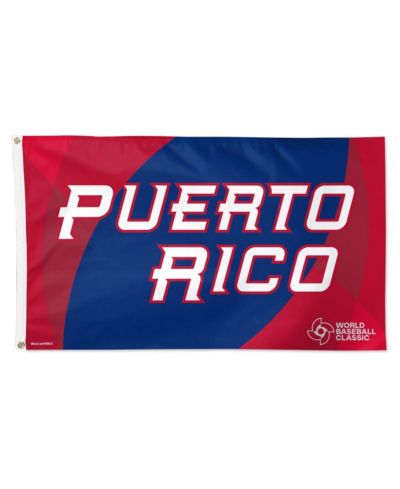 Делюкс флаг WinCraft Puerto Rico Baseball 2026 World Baseball Classic, односторонний, 3' x 5'