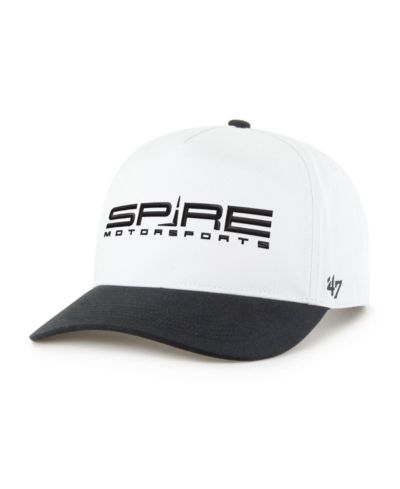 Мужская регулируемая кепка '47 Brand Spire Motorsports NASCAR двухцветная, белая/черная