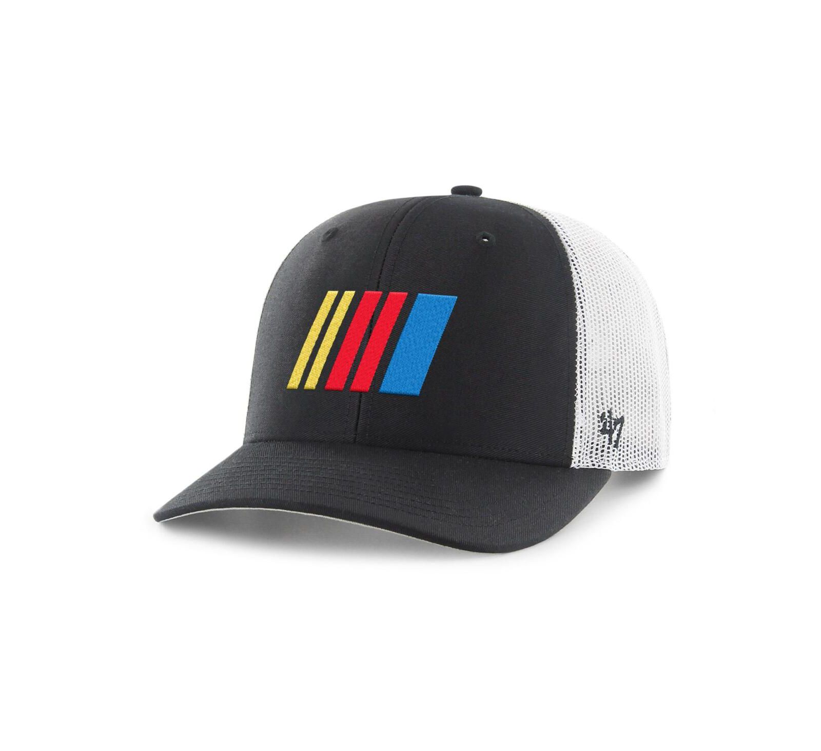 '47 Brand Men's Black NASCAR Adjustable Trucker Hat