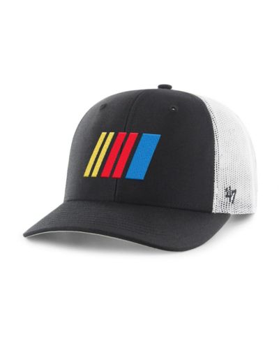 Мужская бейсболка '47 Brand Black NASCAR Adjustable Trucker Hat