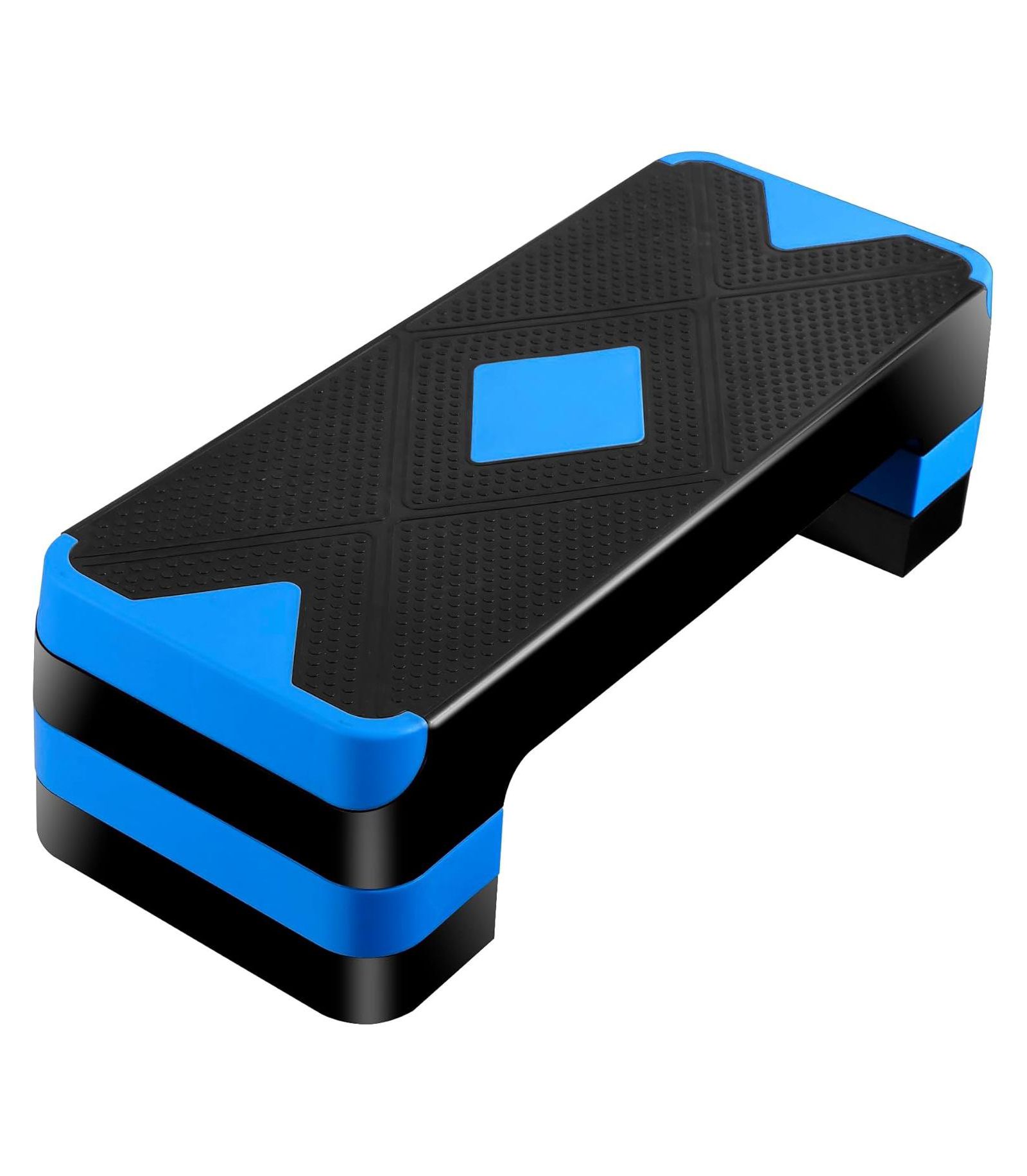 ZENY 26.5" Exercise  Adjustable Aerobic Step Platform with 4 Stackable Risers