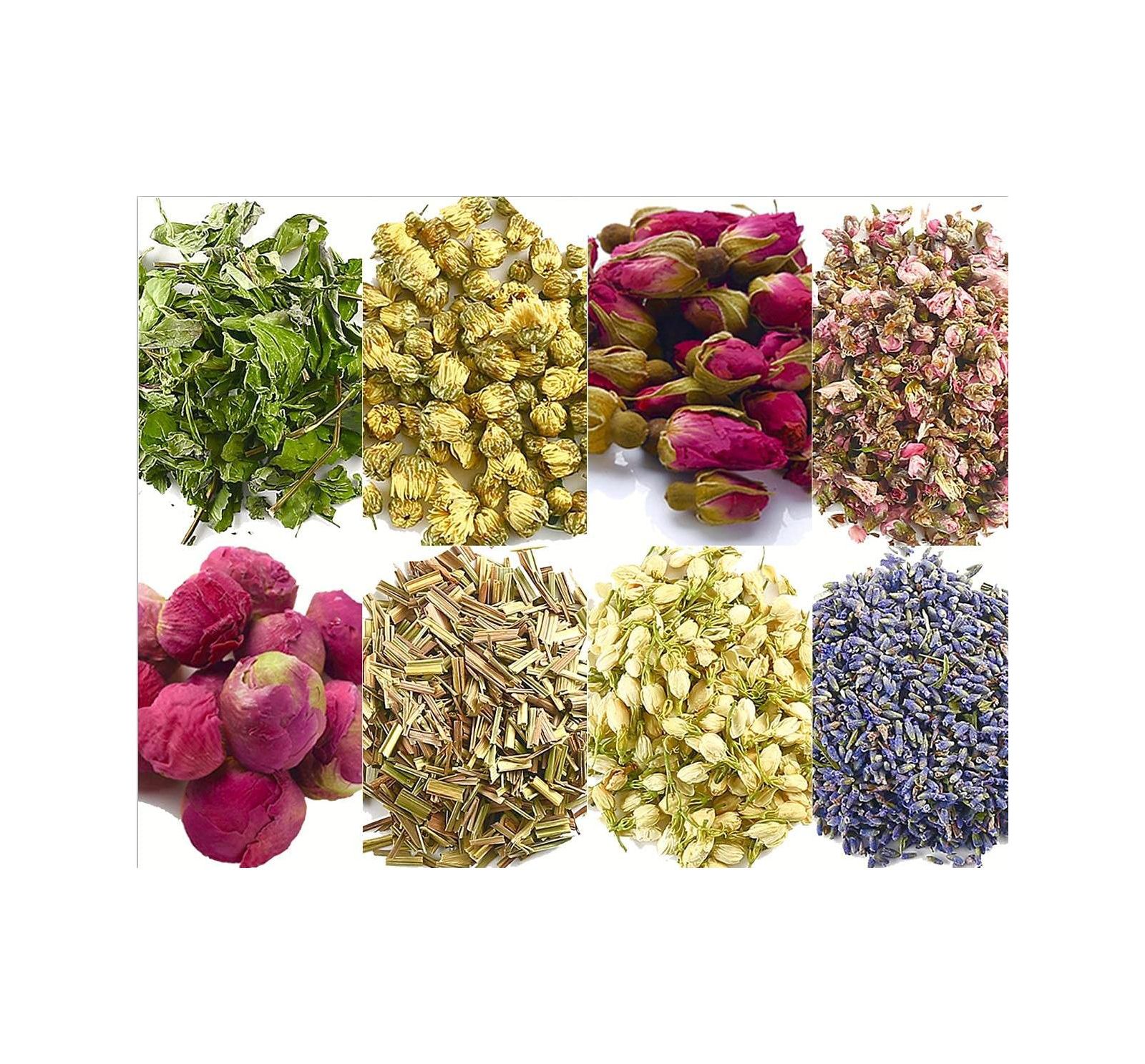 GNUADZ Dried Flower & Herb Set 8-Bag