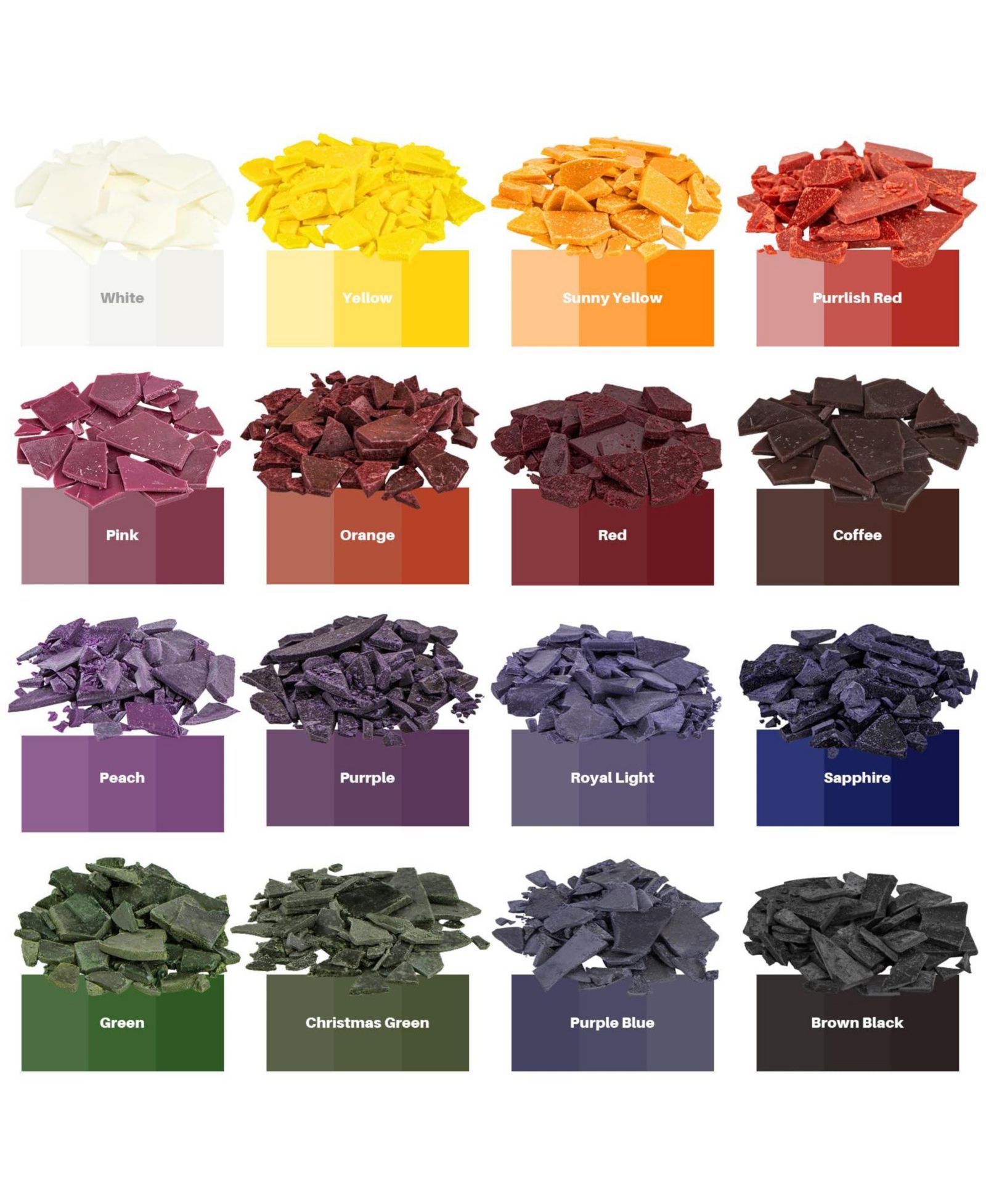 Краситель для свечей GNUADZ 16 colors