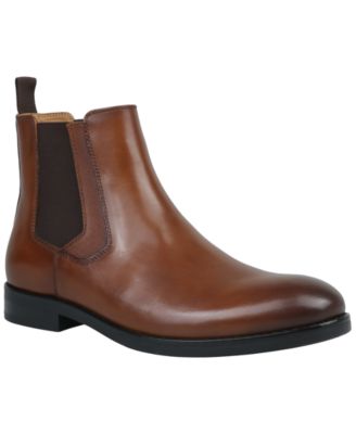 Alfani Men's Genuine Leather Chelsea Boots