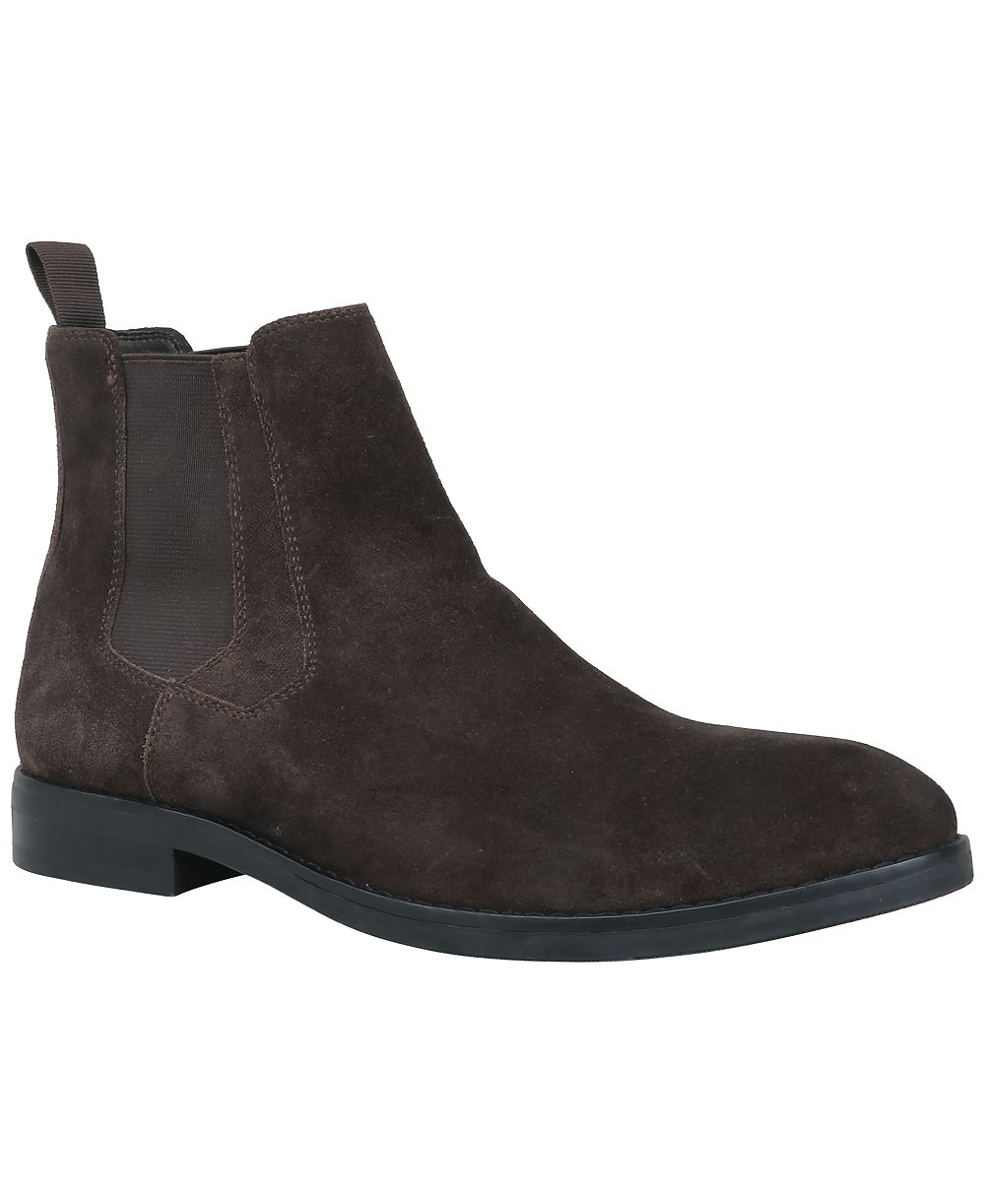 Alfani Men's Genuine Suede Chelsea Boots
