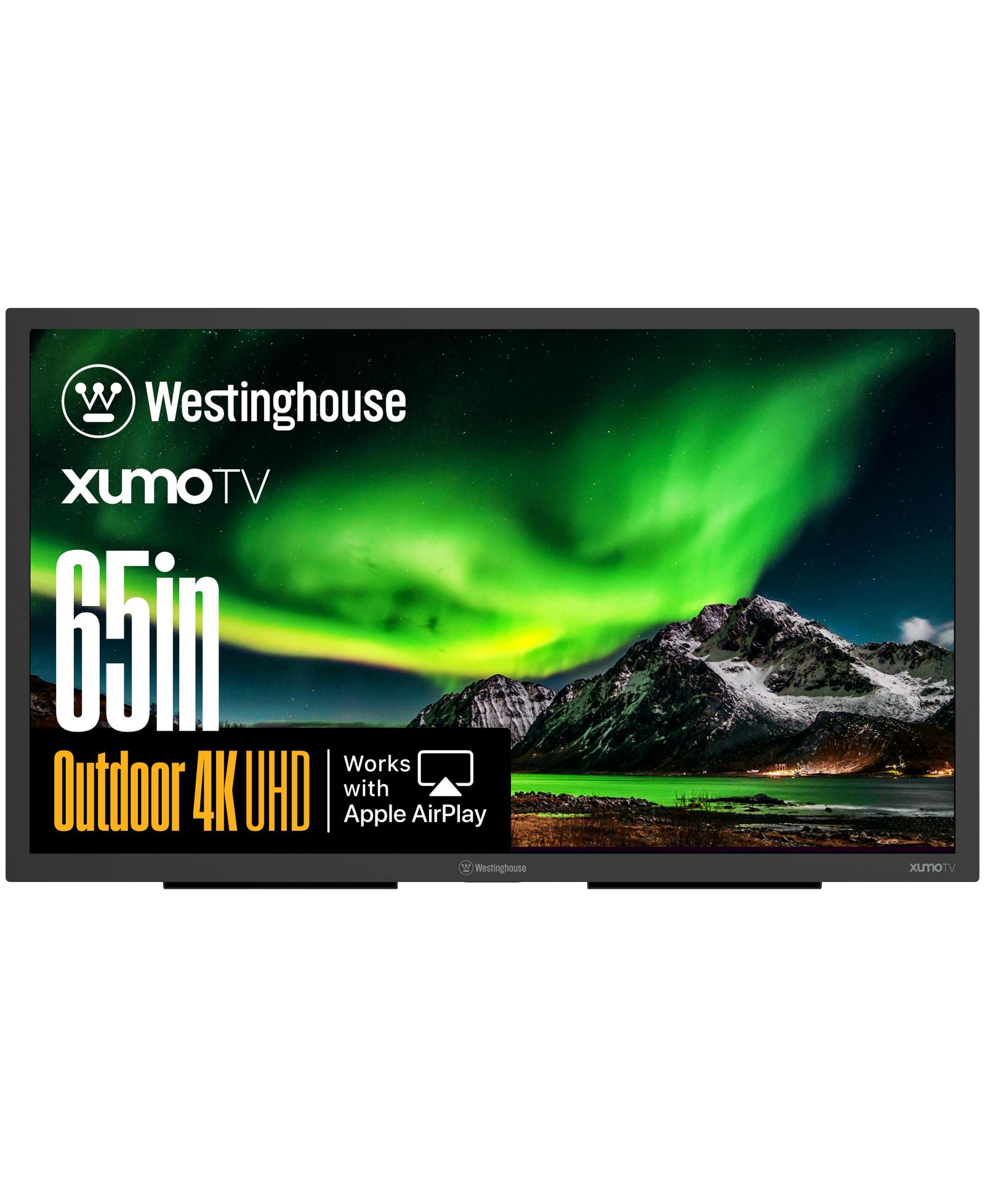Уличный водонепроницаемый смарт-телевизор Westinghouse 65", 4K UHD 700 нит, антибликовый, Xumo PS Series, Bluetooth