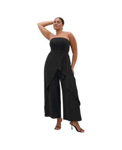Женский комбинезон CITY CHIC Plus Size Attract Strapless