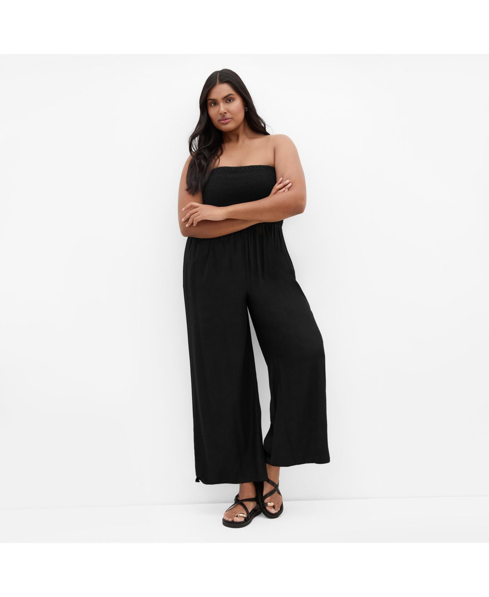 Женский комбинезон CITY CHIC Plus Size Ally Strapless