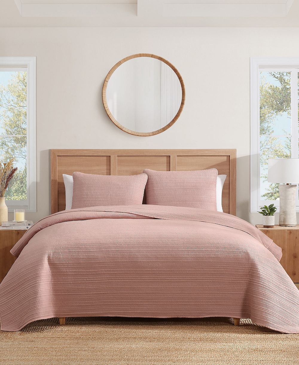 Комплект покрывала Caribbean Joe Stone Washed 3-Piece Quilt Set, King