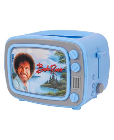 Ретро-тостер Uncanny Brands Bob Ross с подсвеченной рамкой