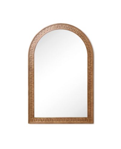 Зеркало настенное LuxenHome 39" Arched Farmhouse Wooden