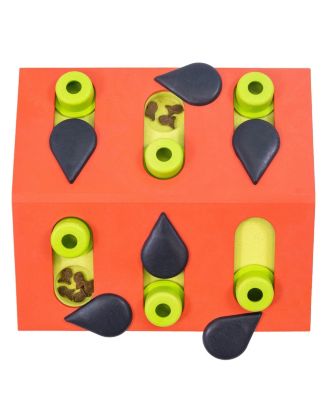 ARONKL Interactive Cat Puzzle Feeder Slow Eating Durable Easy Clean Enrichment Toy for Indoor Cats