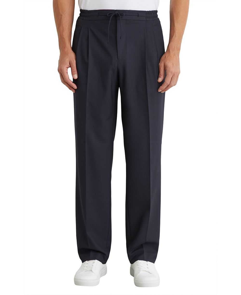 REISS Men's Arden Relaxed Twill Drawstring Pants