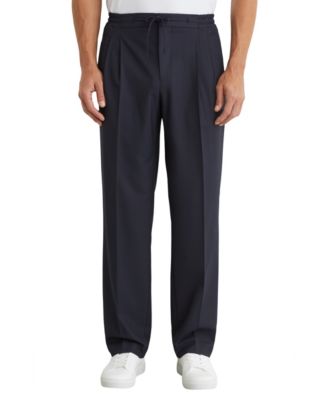 REISS Men's Arden Relaxed Twill Drawstring Pants