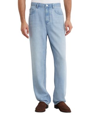 REISS Men's Sloane Straight-Fit Distressed Jeans
