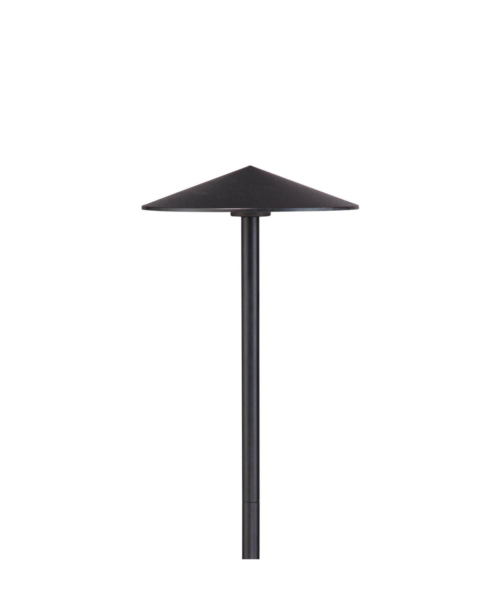 John Timberland Chesapeake High Modern Outdoor Landscape Path Light Porch House 3 Watt LED Bulb, Metal Shade