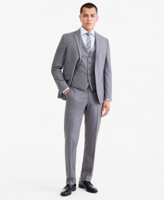 Grey Pinstripe
