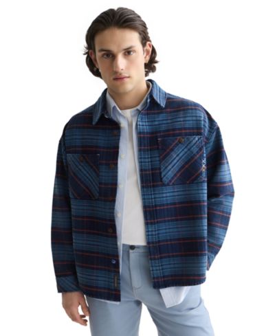 SCOTCH & SODA Men's Checked Lightweight Jacket