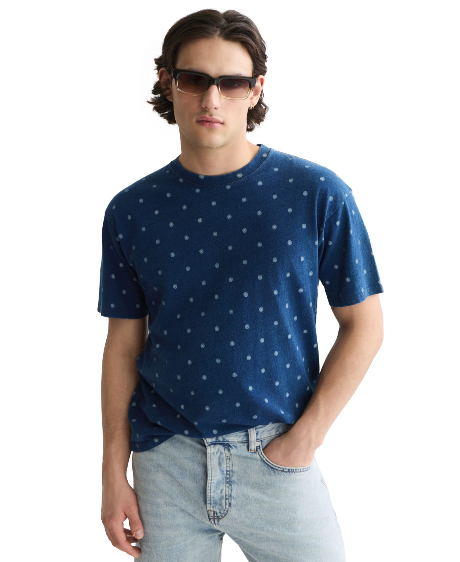 Мужская футболка SCOTCH & SODA Cotton Micro Printed