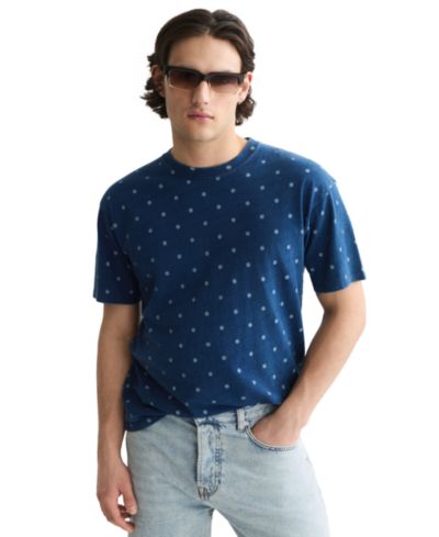 Мужская футболка SCOTCH & SODA Cotton Micro Printed