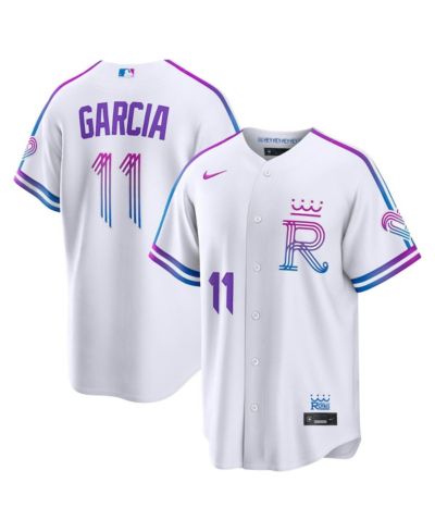 Nike джерси Maikel Garcia White Kansas City Royals 2026 City Connect Мужской