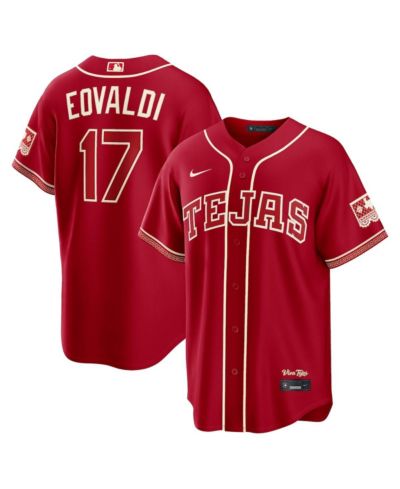 Nike Men's джерси Texas Rangers 2026 City Connect Nathan Eovaldi Red