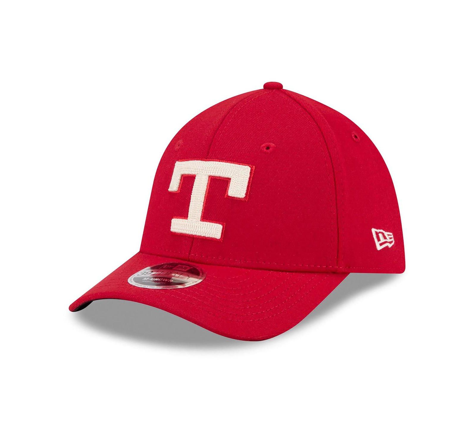 New Era Men's Red Texas Rangers 2026 City Connect M-Crown 39THIRTY Flex Hat
