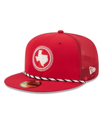 New Era Мужская красная кепка Texas Rangers 2026 City Connect 59FIFTY