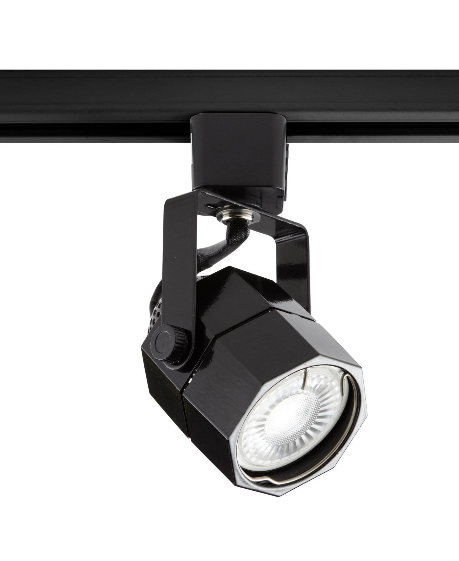 Черная LED головка трекового светильника Pro Track 6.5 Watt для системы Juno