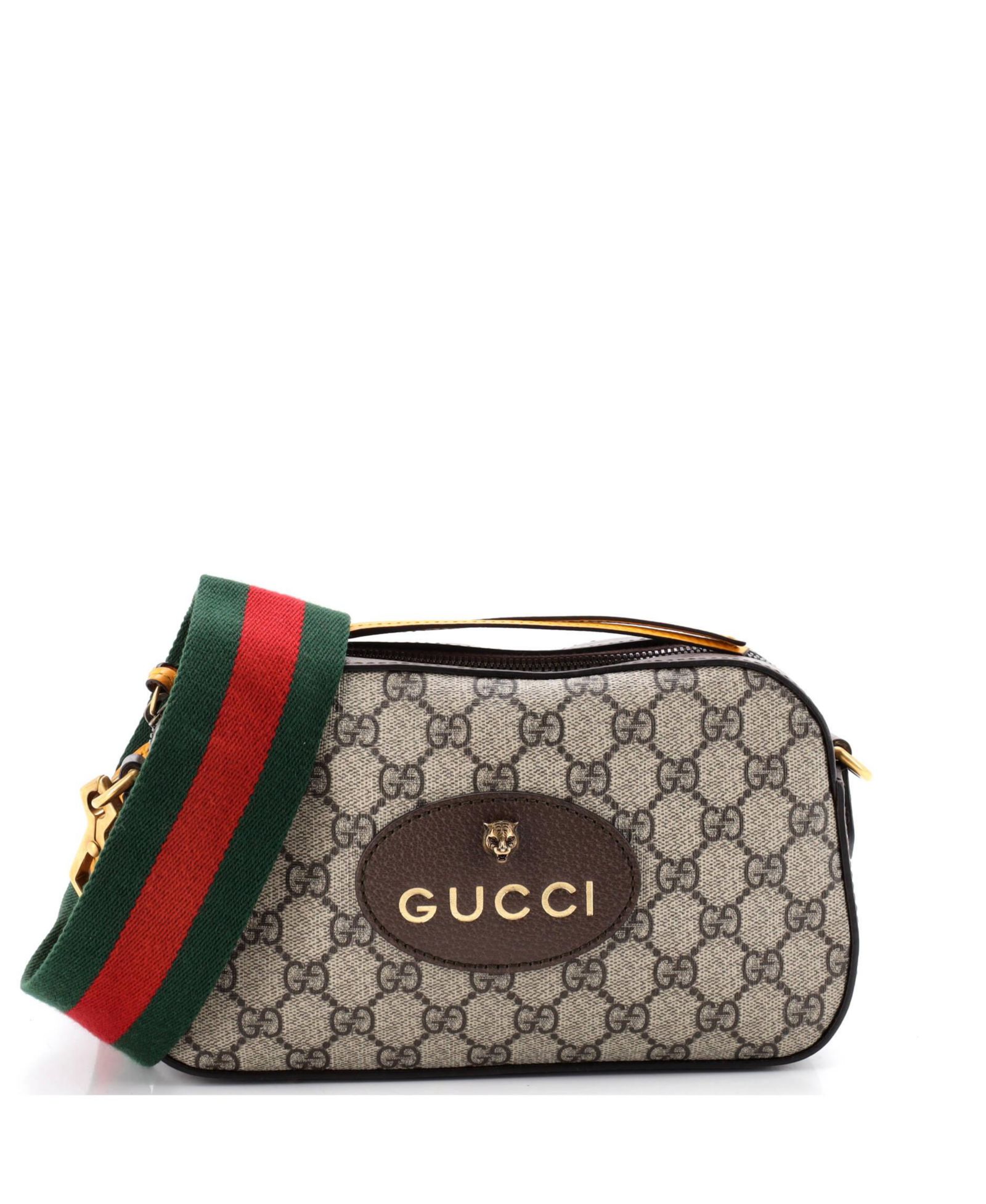 Pre-Owned Gucci Neo Vintage Camera Messenger Bag GG Coated Canvas