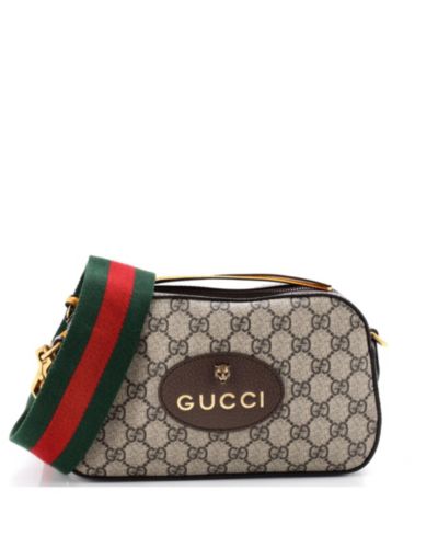 Сумка через плечо Gucci Neo Vintage Camera из канваса с покрытием GG (б/у)