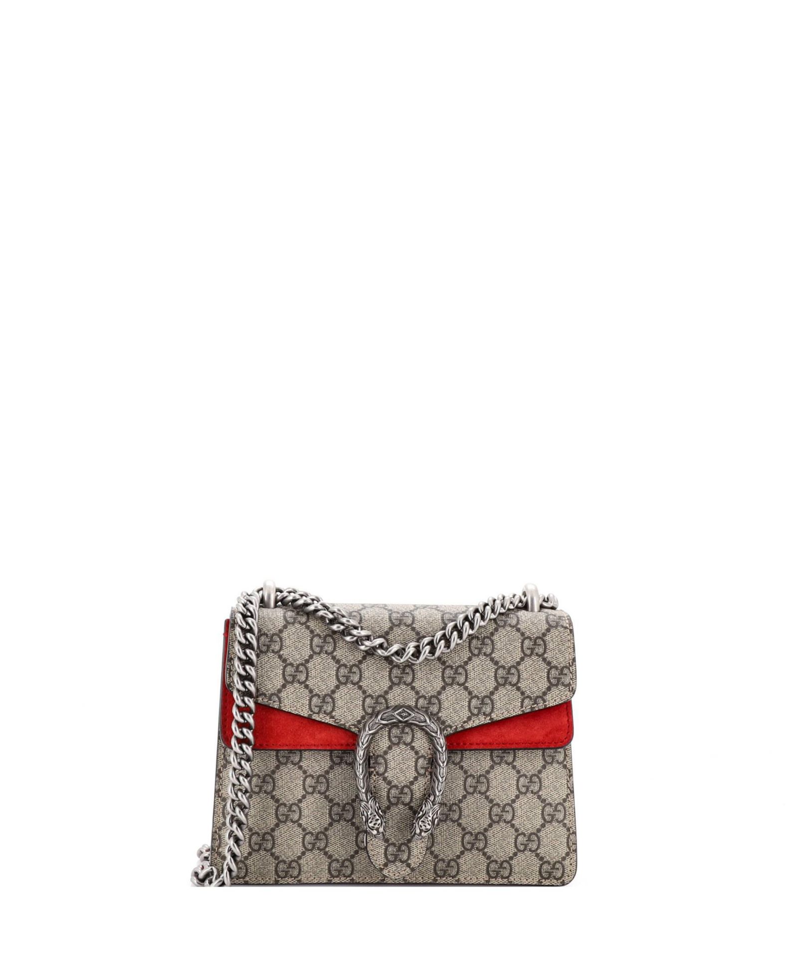 Pre-Owned Gucci Mini Dionysus Bag GG Coated Canvas