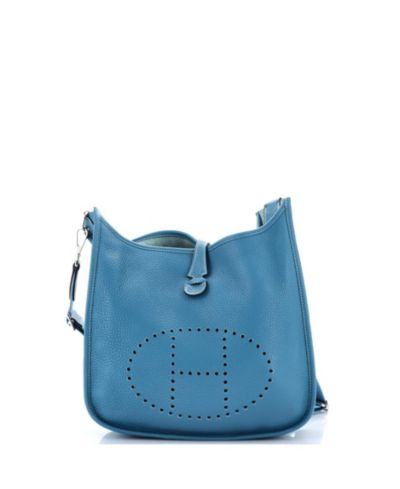 Pre-Owned HERMÉS PM Evelyne Bag Gen III Clemence