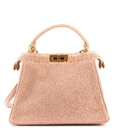 б/у сумка Fendi Peekaboo ISeeU Medium Shearling