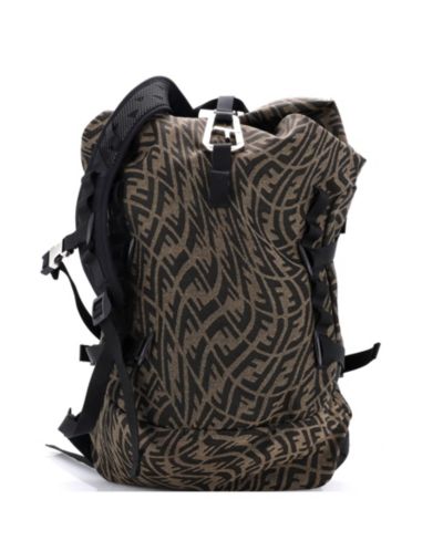 Pre-Owned Fendi рюкзак Sarah Coleman Ferrino Ripstop Vertigo Zucca Canvas