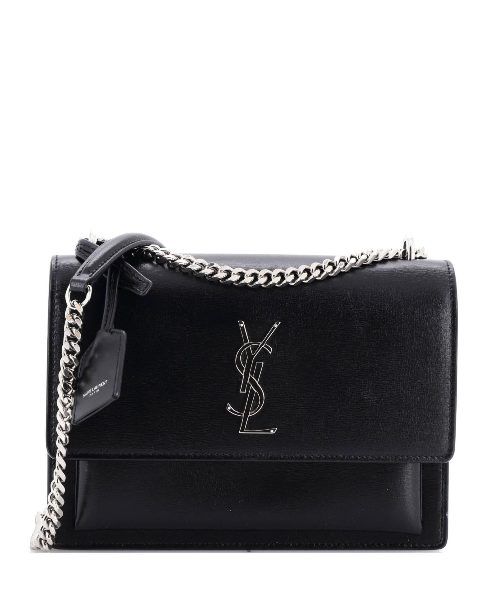 Pre-Owned Saint Laurent Medium Sunset Crossbody Bag Leather