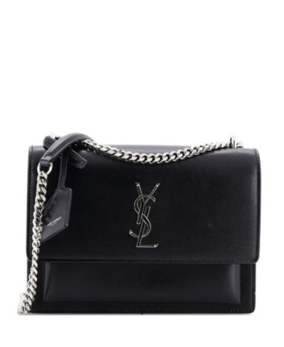 Pre-Owned Saint Laurent Medium Sunset Crossbody Bag Leather