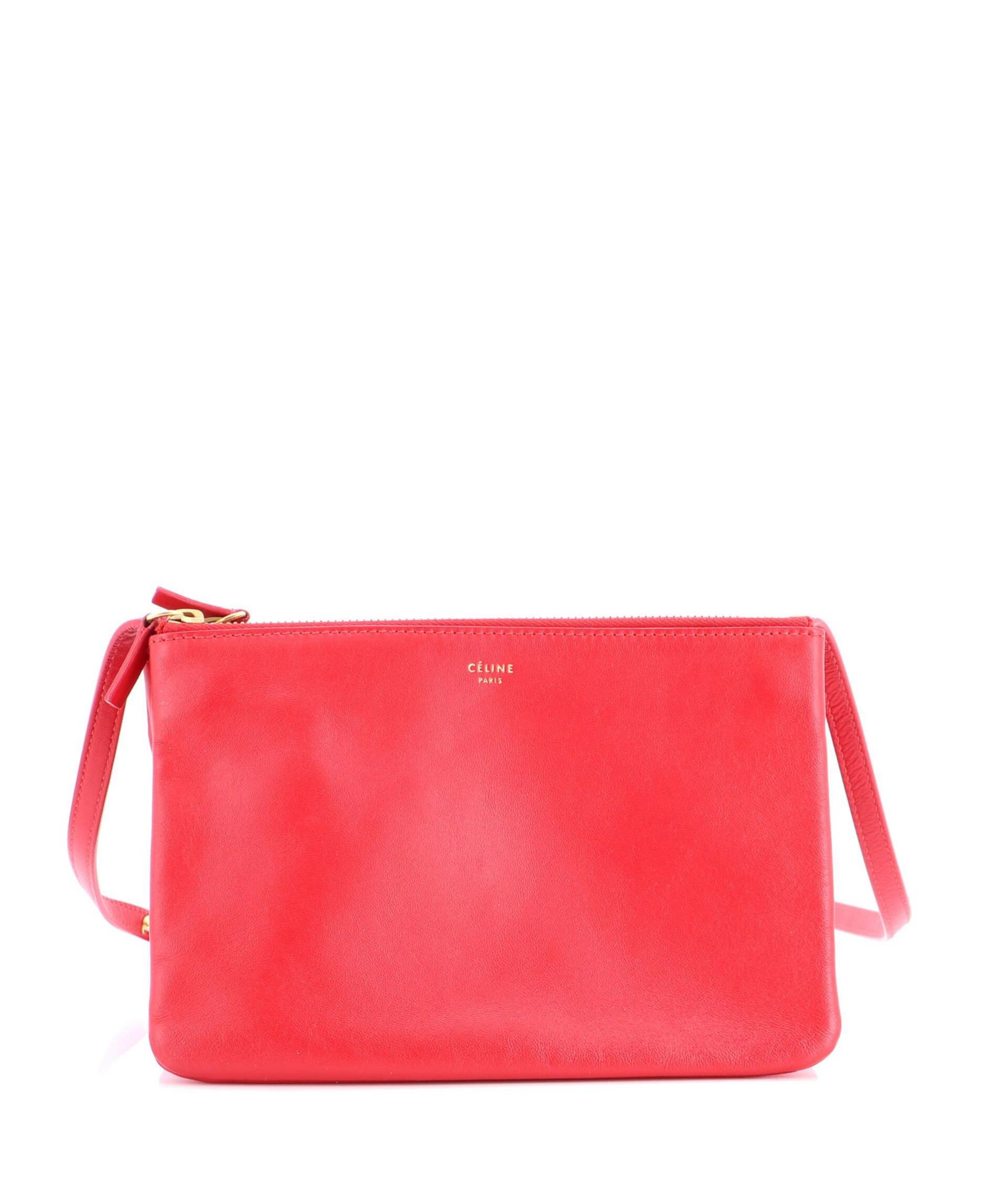 Сумка через плечо Pre-Owned Celine Small Trio Leather