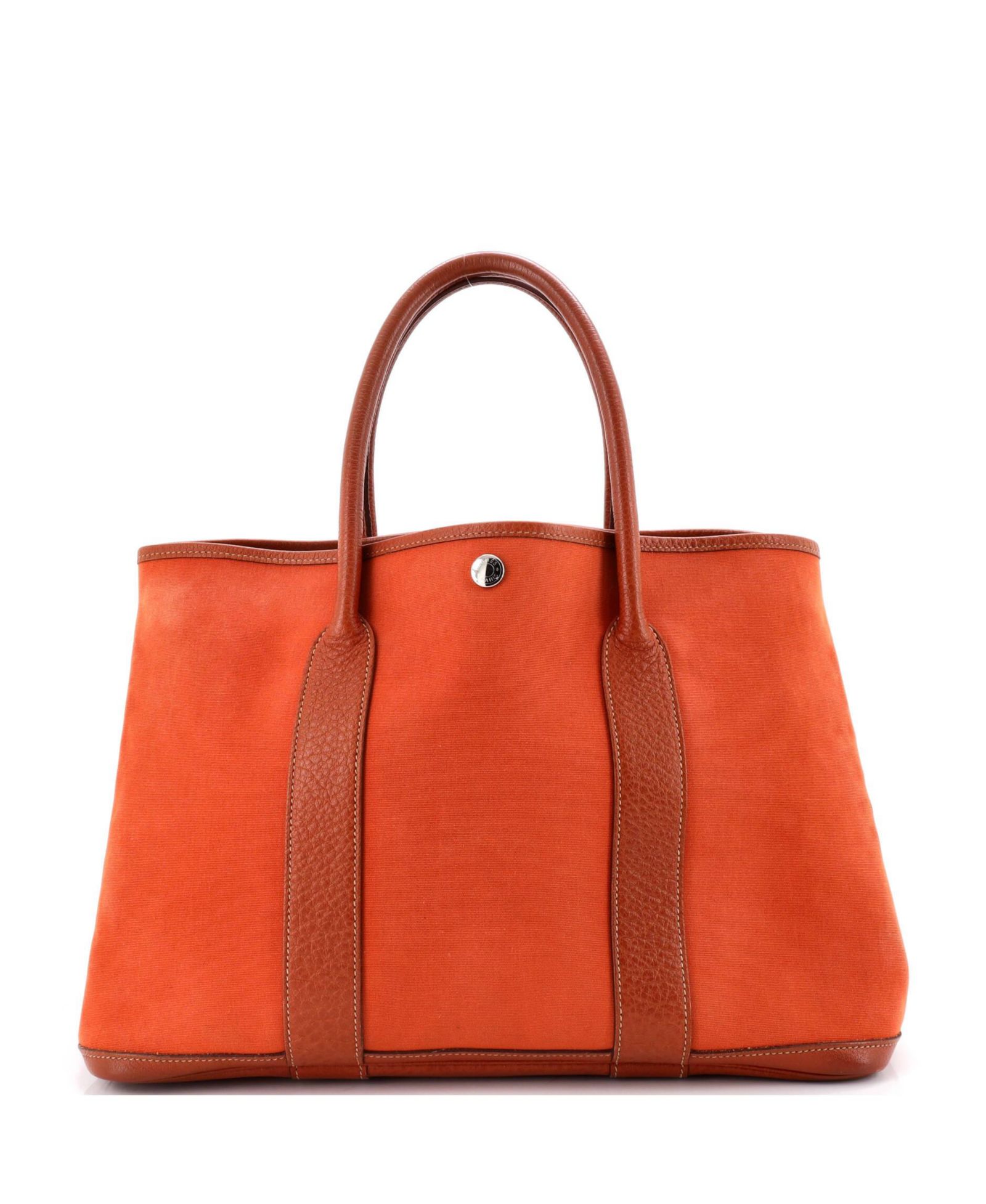 Pre-Owned HERMÉS сумка тоут Garden Party 36 Toile and Leather