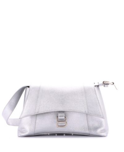 Pre-Owned Balenciaga маленькая мягкая сумка через плеч Downtown в форме песочных часов из кожи