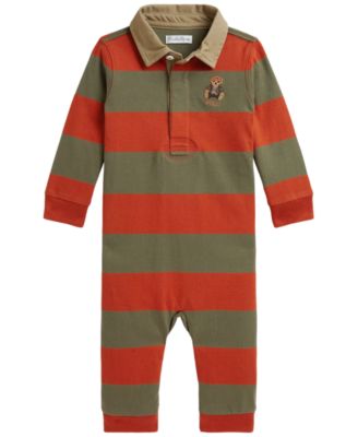 Детский комбинезон Polo Ralph Lauren Baby Boys' Polo Bear Cotton Rugby