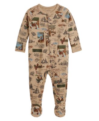 Polo Ralph Lauren Baby Boys' Polo Bear Footed Coverall