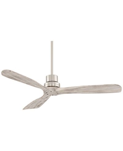 Casa Vieja Потолочный вентилятор Delta с отделкой Brushed Nickel