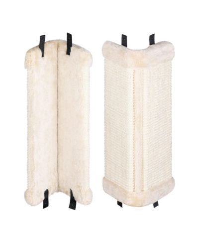 ARONKL Corner Wall Cat Scratcher Set of 2 Mounted Sisal Pad Vertical Scratch Panel Wall Protector