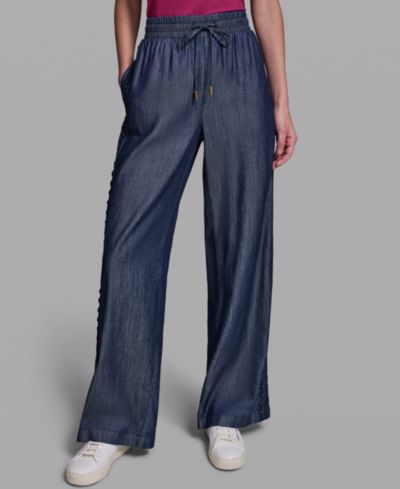 Женские брюки KARL LAGERFELD PARIS Soft Drawstring Waist