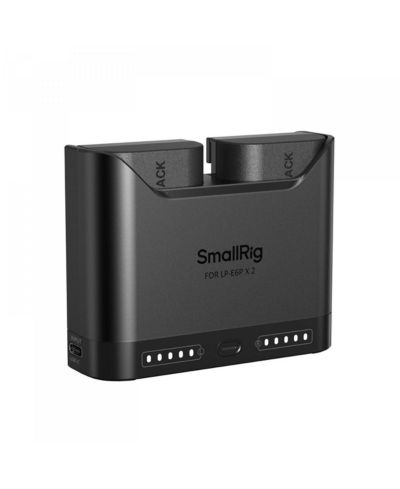 Аккумулятор для камеры SmallRig 2x LP-E6P 18.1Wh 7.2V 2520mAh с двойным зарядным устройством