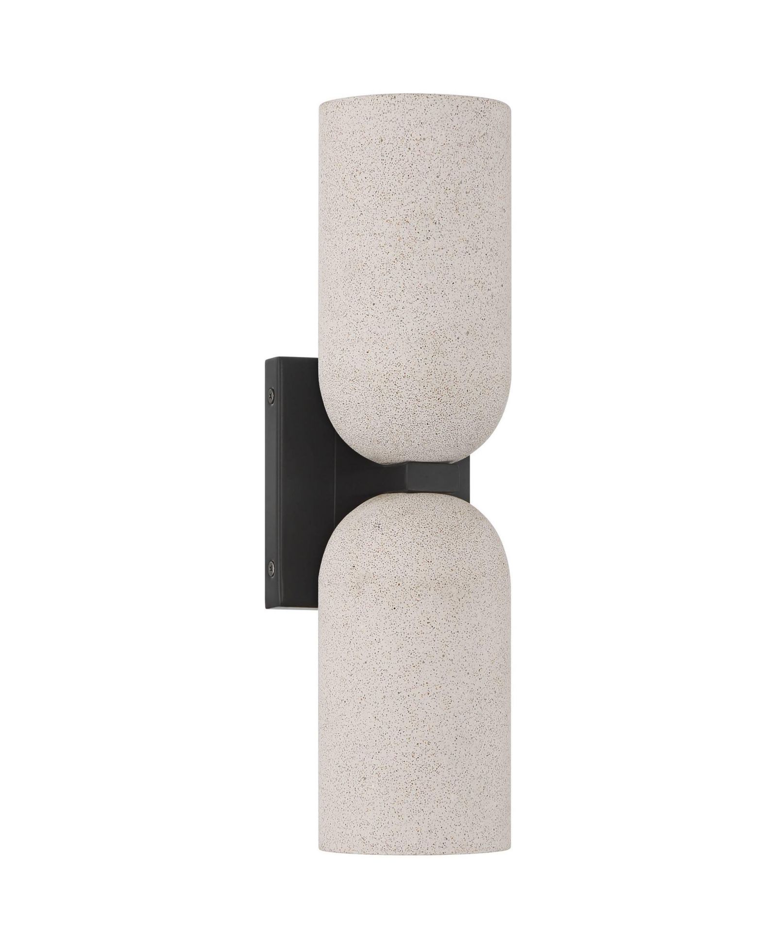 Possini Euro Design Amalfi  High  and Cement 2-Light LED Wall Sconce