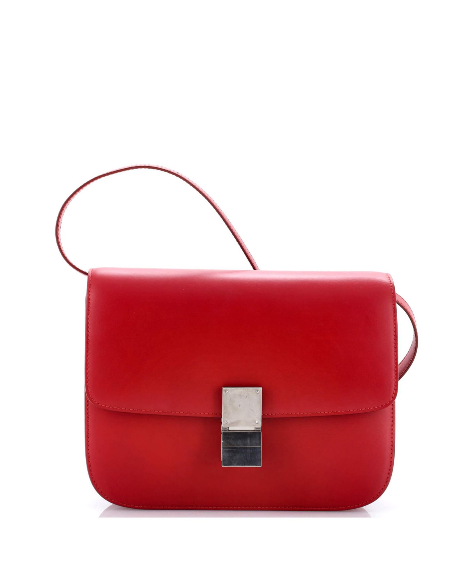 Pre-Owned Celine сумка Classic Box из гладкой кожи