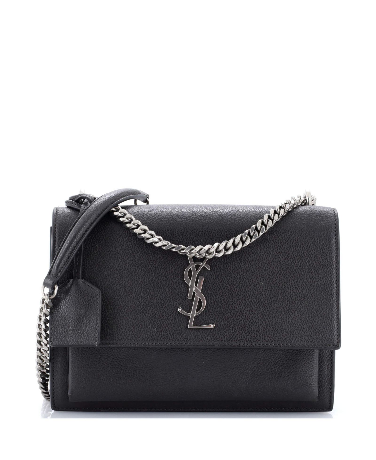 Pre-Owned Saint Laurent Medium Sunset Crossbody Bag Leather