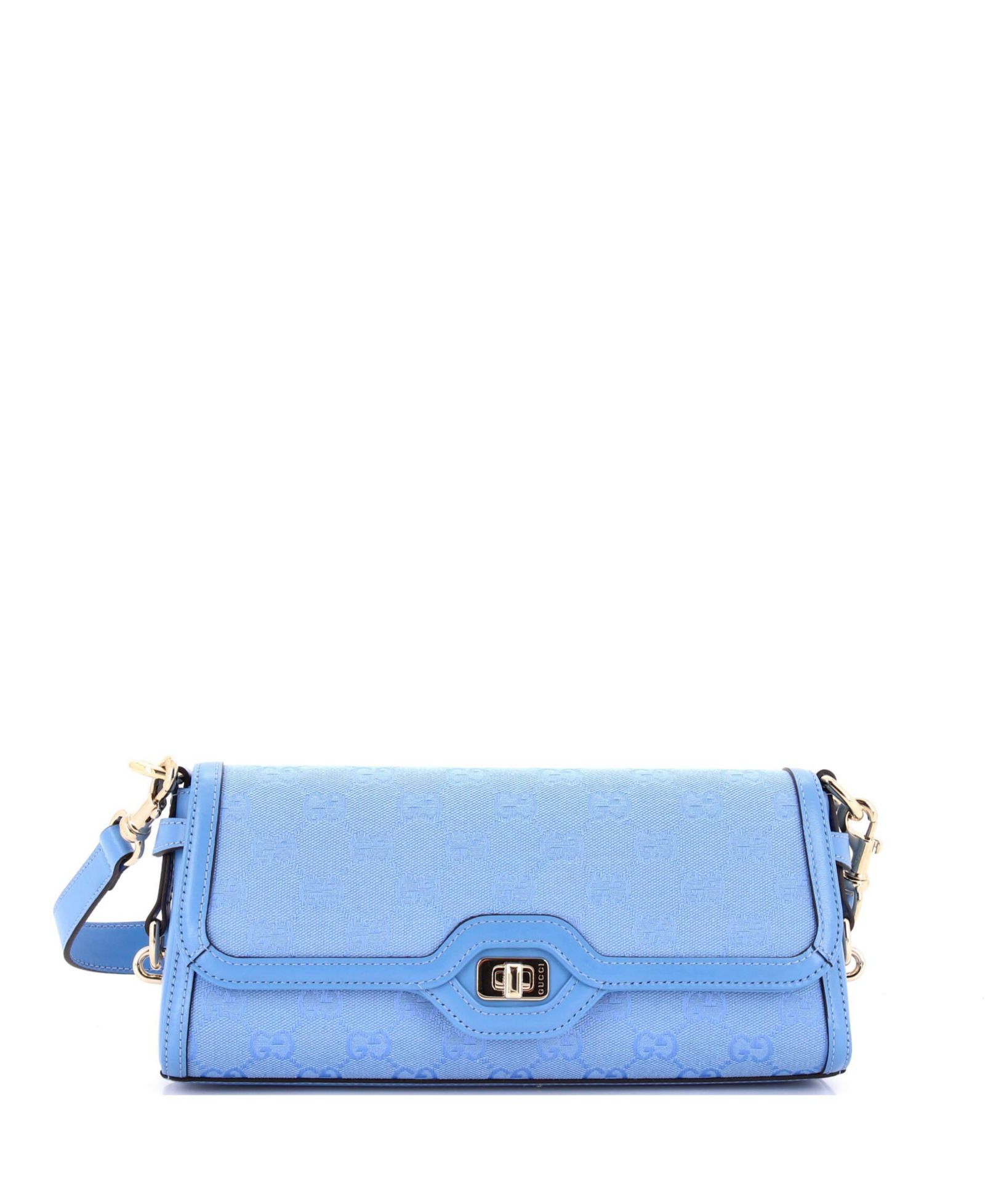 Pre-Owned Gucci Small Luce Shoulder Bag Canvas